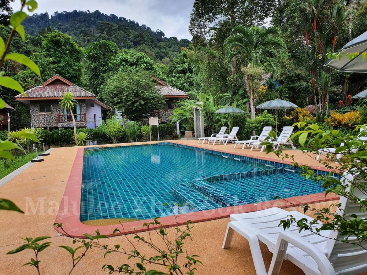 Malulee Khaosok Resort Khao Sok National Park Esterno foto